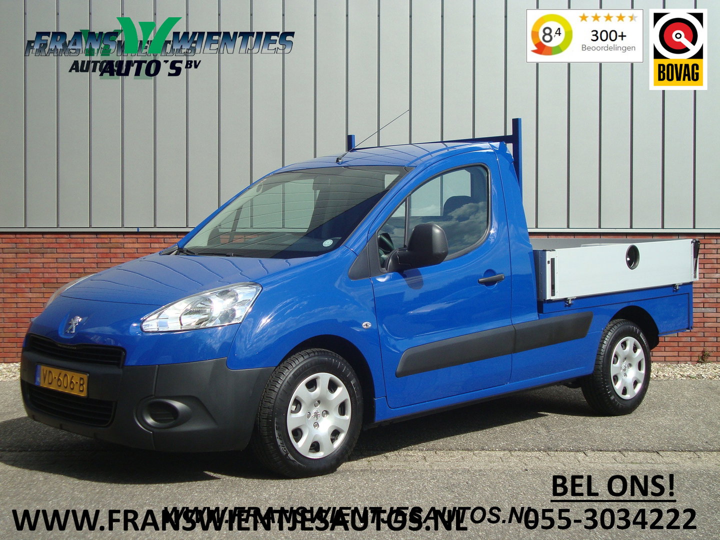 Peugeot Partner | Pick Up 122 1.6 HDI L1 XR | Airco | Cruise control | Lage Km!! |