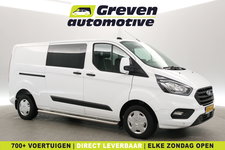 Ford Transit Custom - 2.0 TDCI L2H1 | DC | 6 Zits | Airco | Cruise | Carplay | Trekhaak | Navi | Parkeersens.