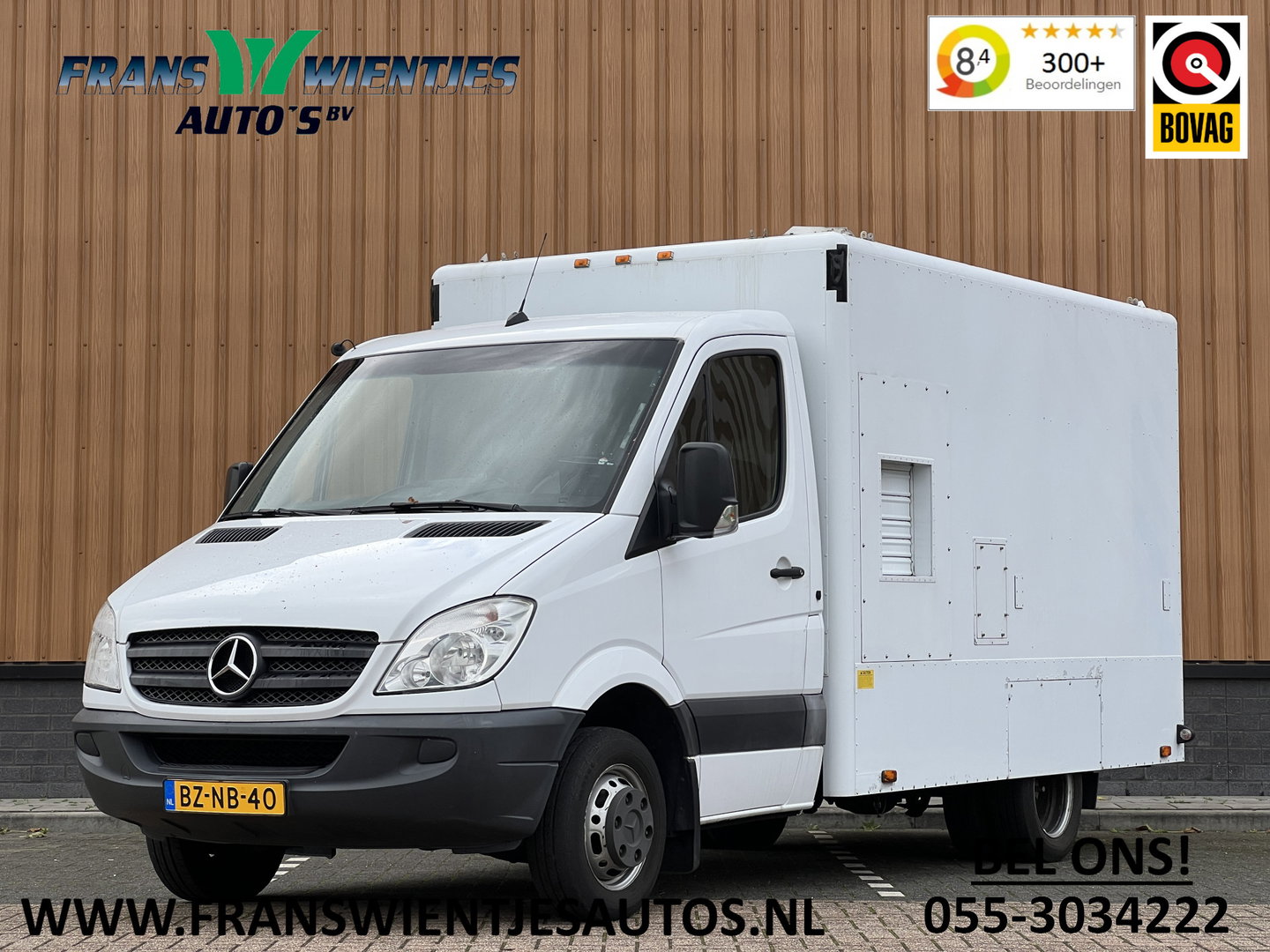 Mercedes-Benz Sprinter | Automaat! | Unieke basis voor oprijwagen | Dubbel Lucht | Airconditioning | Bard Wall-Mount |