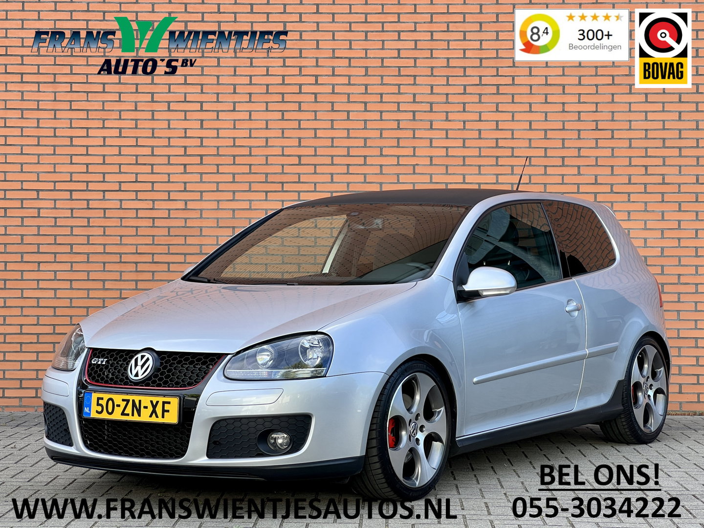 Volkswagen Golf 2.0 TFSI GTI | 89.579 NAP! | Dealer Onderhouden | Navigatie | Cruise Control | Eibach Verlaagd | 18" Lichtmetaal | Parkeersensoren | Bluetooth |