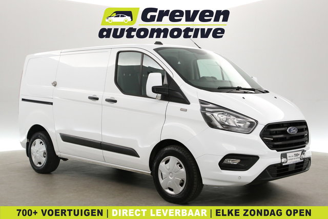 Ford Transit Custom - 2.0 TDCI L1H1 | Airco | Cruise | 3 Zits | Trekhaak | 2xSchuifdeur | Stoelverw. | Parkeersens.