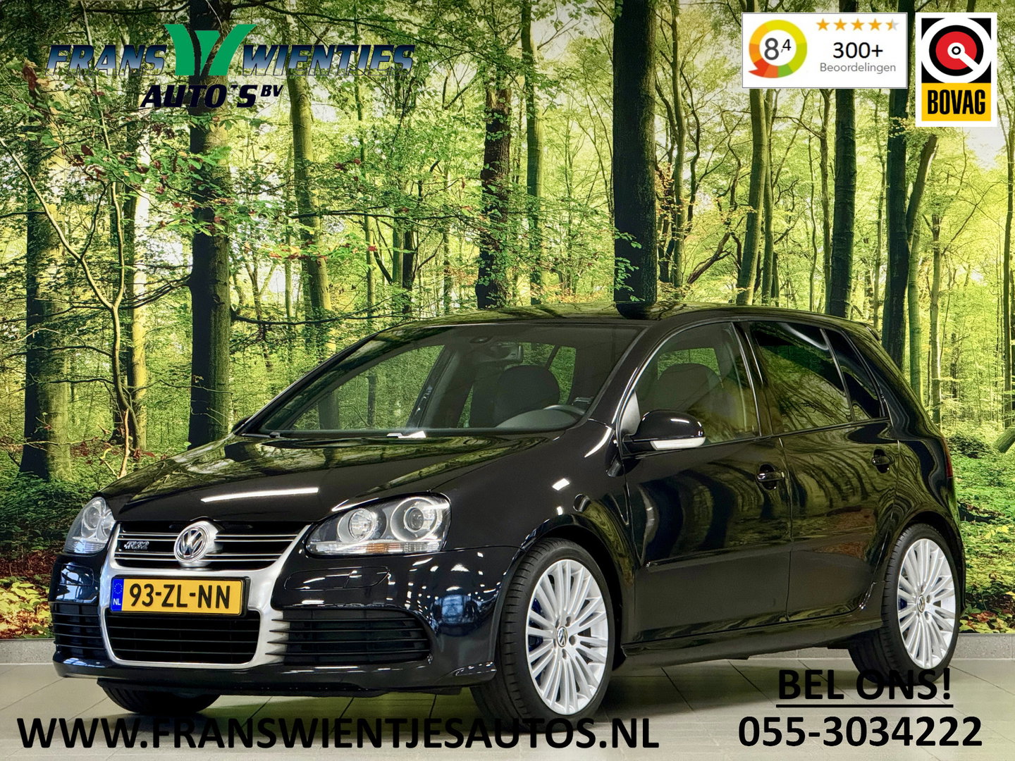 Volkswagen Golf 3.2 R32 | 5 Deurs | 250 PK! | 6 Cilinder | Youngtimer | Leder | 6 Versnellingen | Navigatie | Airconditioning | Parkeersensoren | 18" Lichtmetaal | Xenon | Stoelverwarming |