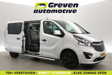 Opel Vivaro - 1.6 CDTI Sport 146PK L2H1 | Dubbele Cabine | Airco | Cruise | Camera | Leder | Stoelverw. | 2xSchuifdeur
