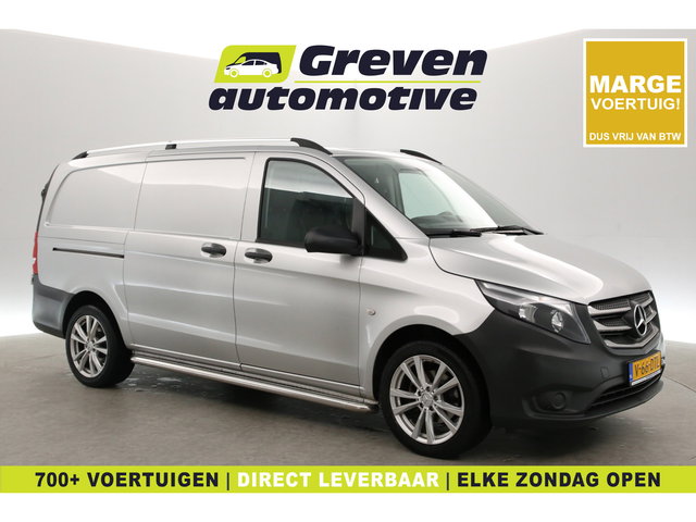 Mercedes-Benz Vito - 114 CDI Lang | Marge | Airco | Cruise | 3 Zits | Trekhaak | Stoelverw. | Leder
