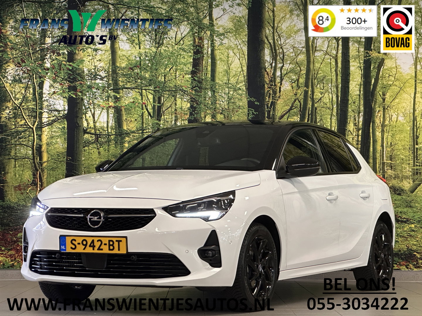 Opel Corsa 1.2 GS Line | Cruise Control | Apple Carplay | Android Auto | Achteruitrijcamera | Parkeersensoren | Dodehoeksensor | DAB | Lane Assist