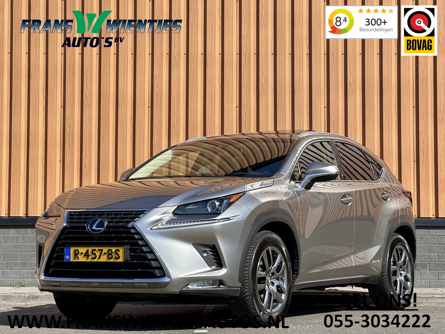 Lexus NX 300h AWD Luxury Line | Schuif/Kanteldak | Cruise Control | Achteruitrijcamera | Keyless Go/Entry | Apple Carplay/Android Auto | Parkeersensoren | DAB | Bluetooth | Stoelverwarming |