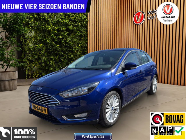 Ford Focus - 1.0 Titanium|125Pk|Navi|Boekjes|Nap