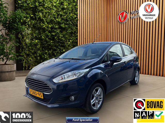 Ford Fiesta - 1.0 Titanium|80Pk|5Drs|Boekjes|Nap