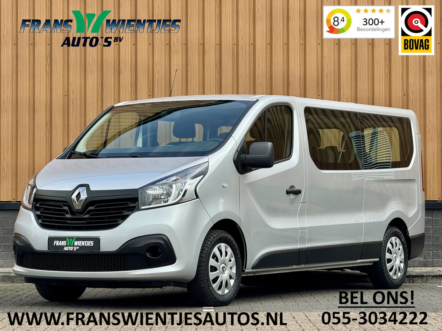 Renault Trafic 1.6 dCi T29 L2H1 DC Comfort | Exportprijs | Marge |  Airconditioning | Radio | Navigatie | Cruise Control | Bluetooth | Stop & Go | Multifunctioneel Stuurwiel |