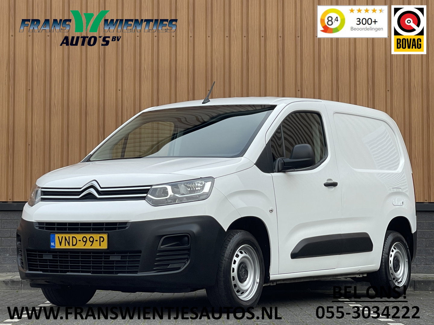 Citroën Berlingo 1.5 BlueHDI Control | Origineel Nederlands | Nap | Automatische Verlichting | Radio | Bluetooth | Start/Stop |