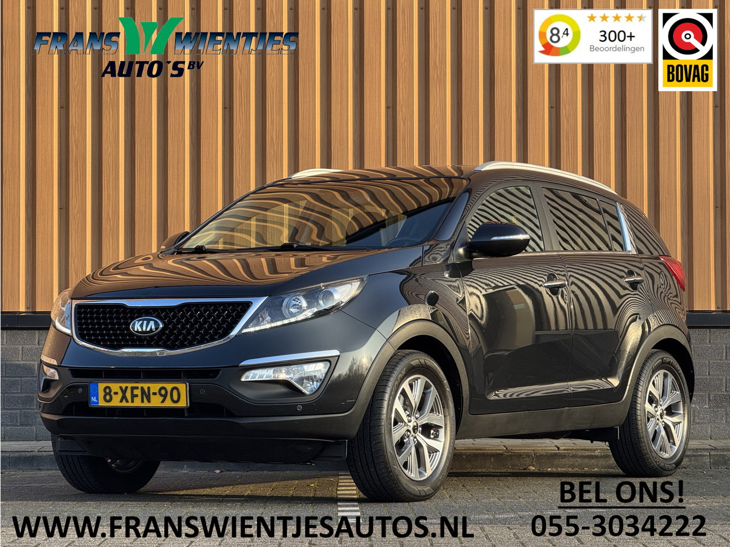 Kia Sportage 1.6 GDI ComfortLine | Stoelverwarming | Achterbankverwarming | Afneembare Trekhaak | Camera | Navigatie | Parkeersensoren | Isofix | Bluetooth | 17" Lichtmetaal |