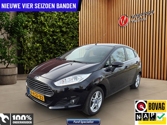 Ford Fiesta - 1.0 EcoBoost Titanium|101PK|5Drs|Boekjes|Nap