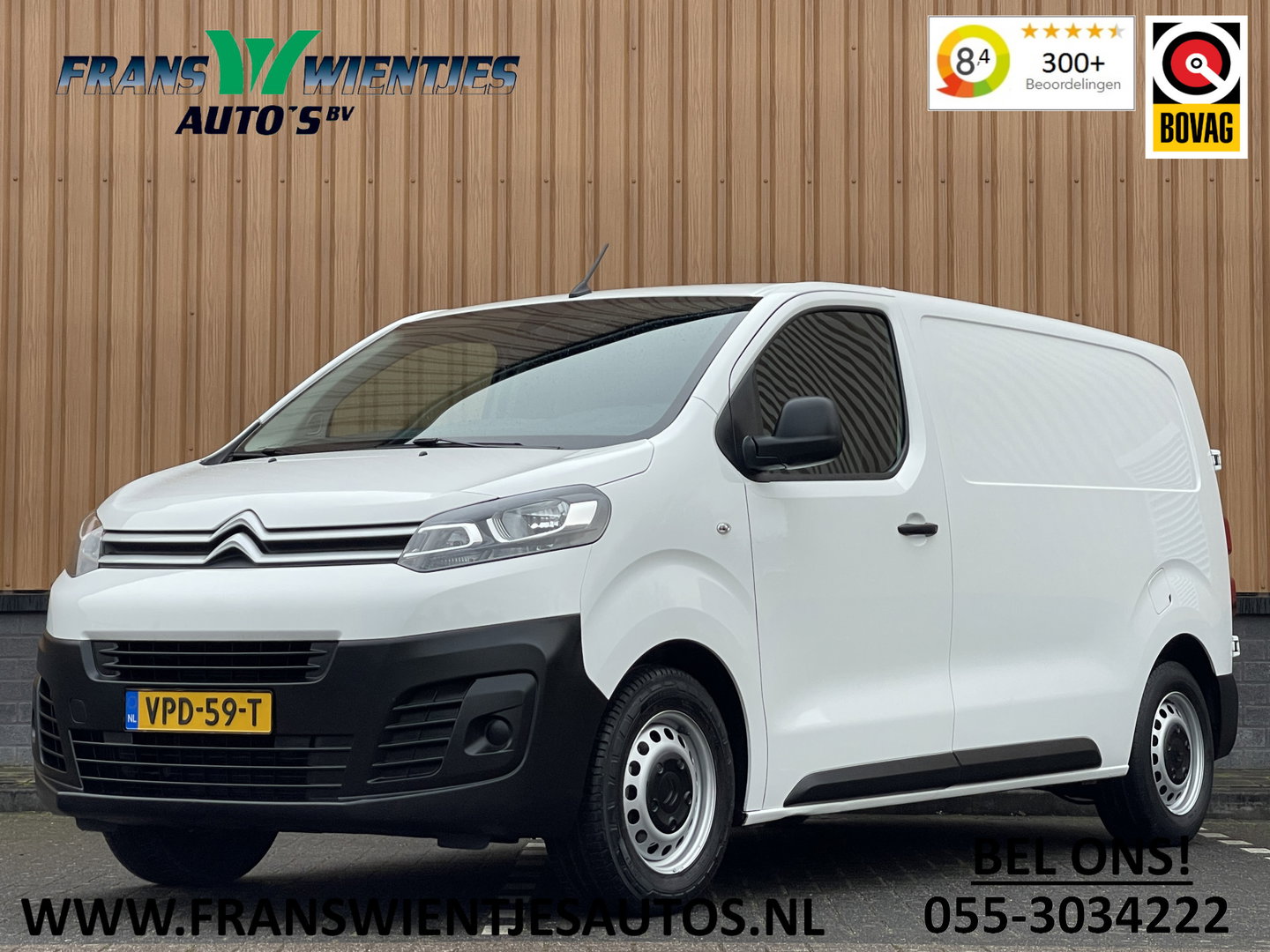 Citroën Jumpy 1.5 BlueHDI 100 M Club | 3 Persoons! | Apple Carplay | Cruise Control | DAB | Airconditioning | Navigatie | Start/Stop Systeem |