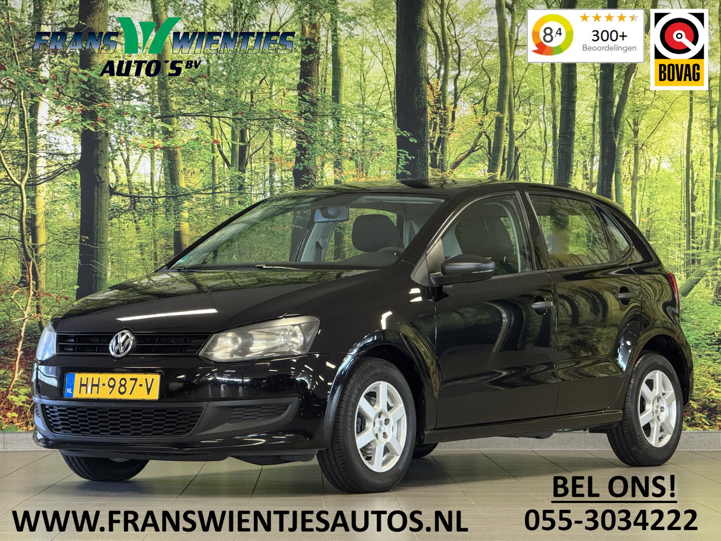Volkswagen Polo 1.2 Easyline | 5 Deurs | Navigatie | Airconditioning | Isofix | Lichtmetalen Velgen | Radio | CD | Elektrische Ramen |  Centrale Deurvergrendeling |