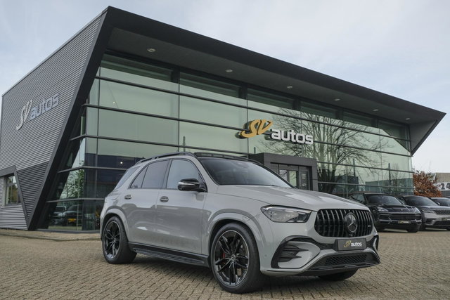 Mercedes-Benz GLE - GLE400e AMG 381pk Panoramadak *BTW* Alpingrau *SOH 97%* Luchtvering NLauto 22" LMV Trekhaak