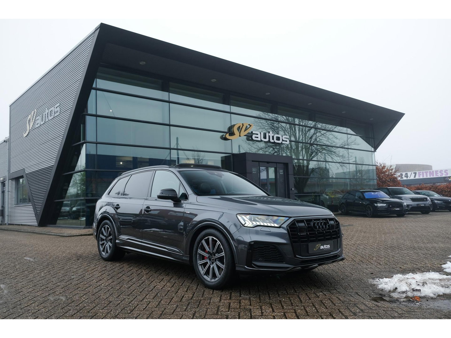 Audi Q7 60 TFSIe 455pk Competition Hybrid Panoramadak *BTW* Head-up Trekhaak elektrisch Leder Adaptive cruise DAB Carplay