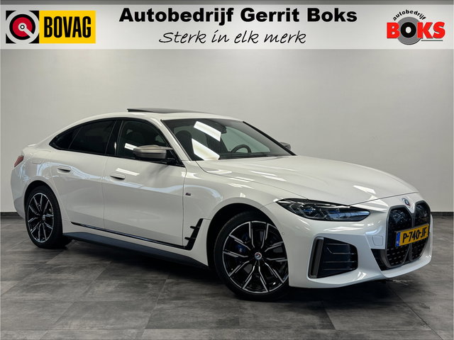 BMW i4 - M50 High Executive 84 kWh M-sport ACC 360 Camera schuifkanteldak H&K 544PK NL Auto