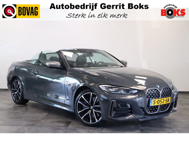 BMW 4 Serie - Cabrio M440i xDrive High-Executive 374PK Individueel-lak Navigatie  Volleder 19LMV Head up