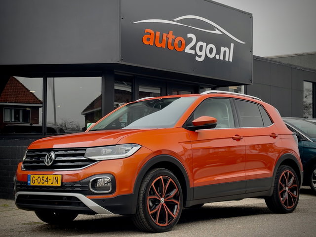 Volkswagen T-Cross - 1.0 TSI ORANGE-STYLE EDITION CARPLAY CRUISE CONTROL AIRCO LED LMV PDC