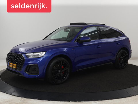 Audi Q5 Sportback 55 TFSIe S edition | Panoramadak | Bang & Olufsen | Stoelverwarming | Adaptive cruise | Luchtvering | Matrix LED | 21'' | Carplay | Half leder | Navigatie | Camera | S Line | PHEV | Plug In
