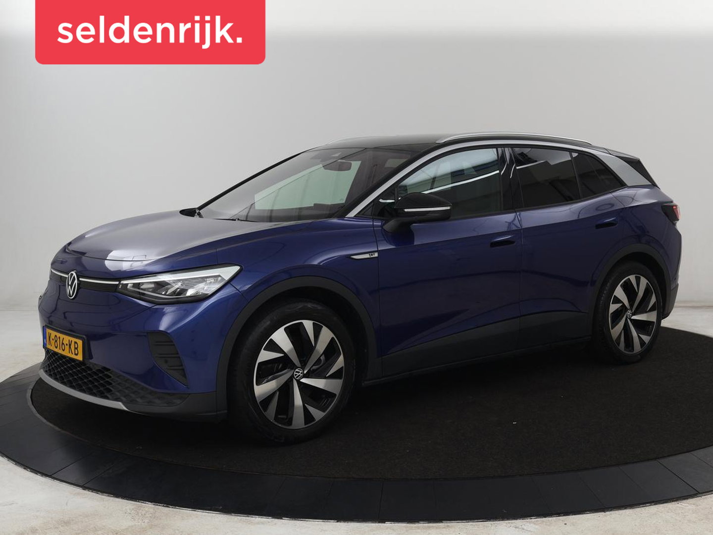 Volkswagen ID.4 First 77 kWh | SOH 90% | Stoel & stuurverwarming | Adaptive cruise | Camera | Carplay | Half leder | Navigatie | 20'' | Full LED | Keyless | Climate control | Sfeerverlichting