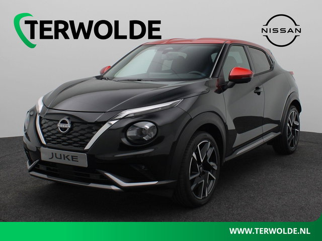 Nissan Juke - 1.6 Hybrid N-Design | 360 Camera | Stoel-, & Stuurverw. | Adapt. Cruise |