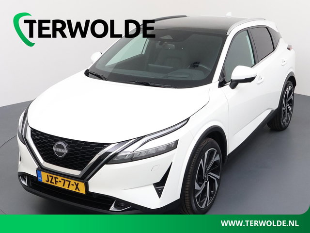 Nissan QASHQAI - 1.3 MHEV Xtronic Tekna Plus | Automaat | Lederen Bekleding | Panoramadak |