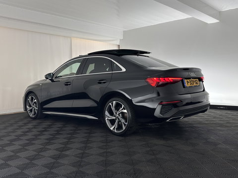 Audi A3 Limousine 30 TFSI S edition S-Line Aut. *PANO | LEATHER-FABRIC | FULL-LED | AMBIENTLIGHT | SPORTSEATS | DIGI-COCKPIT | NAVI-FULLMAP | PRIVACYGLASS | SHIFTPADDLES | DAB+ | CRUISE | PDC | 18"ALU*