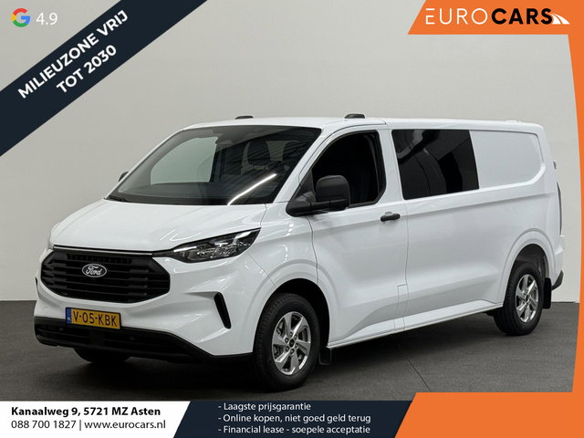 Ford Transit Custom - 300 2.0 TDCI L2H1 Trend NM Automaat Dubbele Cabine Airco Cruise Navi PDC Camera Carplay