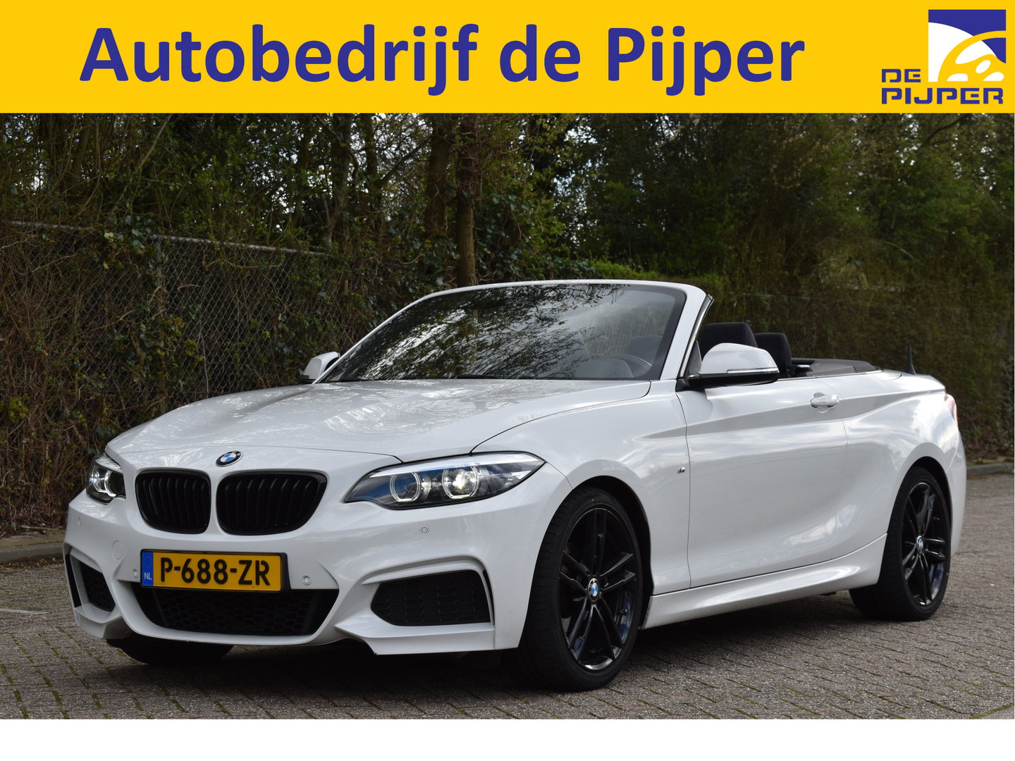 BMW 2 Serie Cabrio 218i High Executive M-Sport 4-Cilinder! | Keyless | Harman/Kardon | DAB | Stoelverw | M-Stoelen | Full LED | LM-Velgen