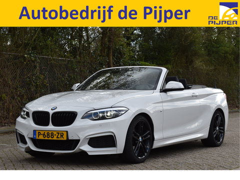 BMW 2 Serie Cabrio 218i High Executive M-Sport 4-Cilinder! | Keyless | Harman/Kardon | DAB | Stoelverw | M-Stoelen | Full LED | LM-Velgen