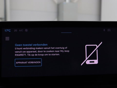 Jeep Avenger Longitude 54 kWh | SOH 93% | Warmtepomp | Carplay | Navigatie | Parkeerhulp | Full LED | Climate control | Cruise control