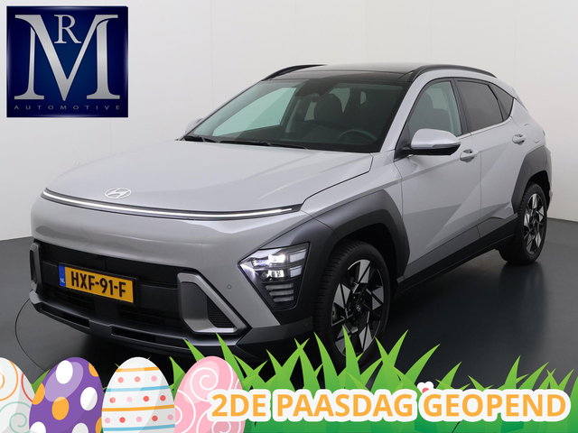 Hyundai Kona - 1.6 GDI HEV Premium Sky VAN: 34.900,- VOOR 31.877,- UW LENTEVOORDEEL: 3.023,- | DEALER ONDERHOUDEN | FABR. GARANTIE t/m 06-2031