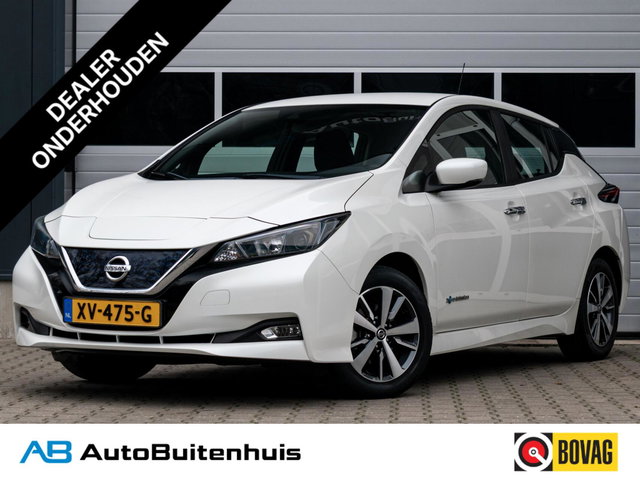 Nissan Leaf - N-Connecta 40 kWh|SOH 90%|1e EIGENAAR|CAMERA|ADAPT. CRUISE|CARPLAY|CLIMATE|KEYLESS|DODEHOEKDETECTIE