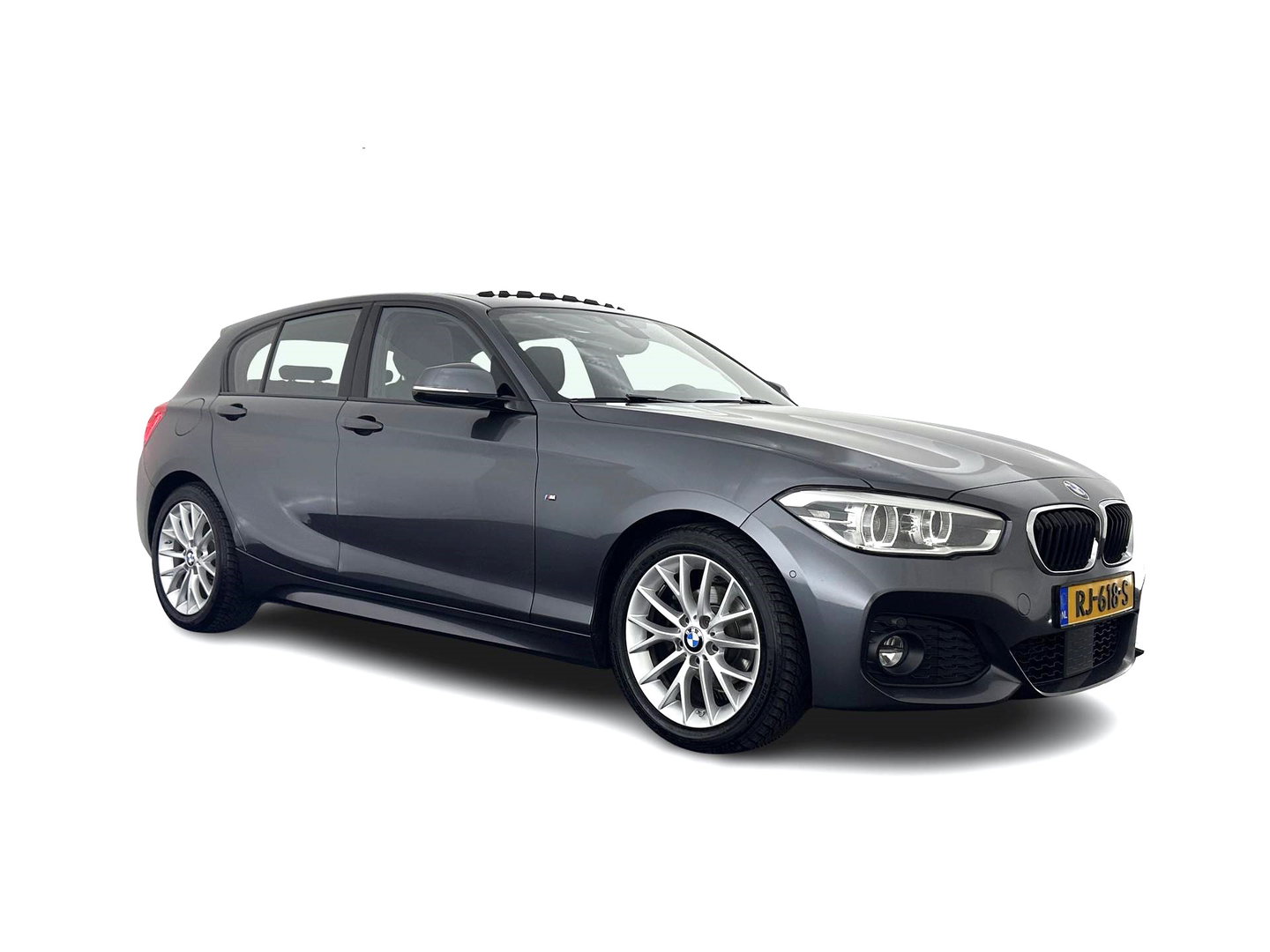 BMW 1-serie 118d Executive M-Sportpack Aut. *PANO | ADAPTIVE-CRUISE | FULL-LED | HEATED-SPORTSEATS | MEMORY-PACK | CAMERA | KEYLESS | DAB | NAVI-FULLMAP | PRIVACY-GLASS | ECC | PDC | CRUISE | 17''ALU*
