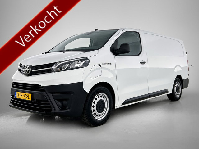 Toyota ProAce - Electric Worker L2 Extra Range 75KWh / SOH 90% / 3Pers. / Navigatie / Airco / Bedrijfswagen inrichting / Apk 02-2027