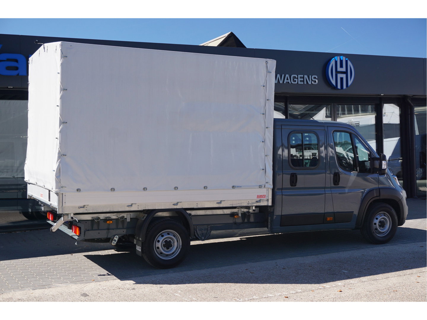 Fiat Ducato 35 Maxi DOKA 180PK 3-Zijdige Kipper AUT 10" Scherm, Navi, Climate, Camera!! NR. K01*