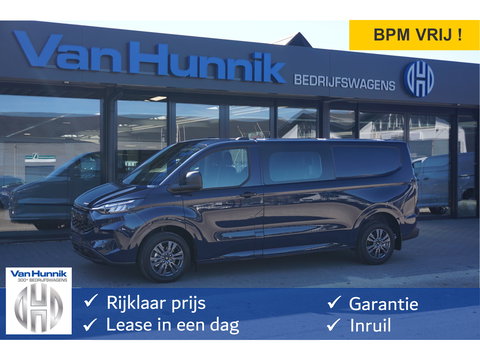 Ford Transit Custom 320L 170PK Trend DC AUT BPM VRIJ!! 13" Sync 4 Navi, Camera, LED, 17" LM!! NR. 237