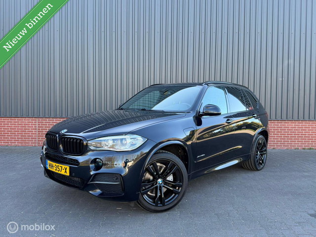 BMW X5 - xDrive40e High Executive M-Sport Carbon Zwart NL Auto Xenon Cruise Luchtvering