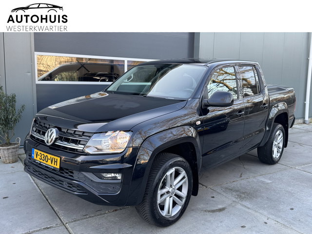 Volkswagen Amarok - 3.0 TDI 204pk V6 4Motion Plus Cab Comfortline Trekhaak Navigatie Stoelverwarming Apple Carplay 3500 kilo trekgewicht