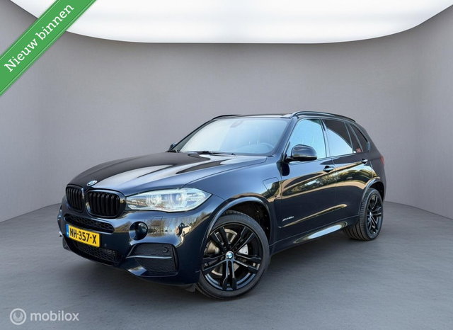 BMW X5 - xDrive40e High Executive M-Sport Carbon Zwart NL Auto Xenon Cruise Luchtvering