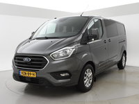 Ford Transit Custom - 2.0 TDCI 130 PK AUT. L2H1 DUBBEL CABINE LIMITED | 2 SCHUIFDEUREN | TREKHAAK | CAMERA | STOELVERW. |