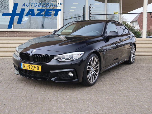 BMW 4 Serie - Gran Coupé 420i AUT8 M-SPORT H.E. + 19 INCH | LEDER | SPORTSTOELEN | STOELVERW.
