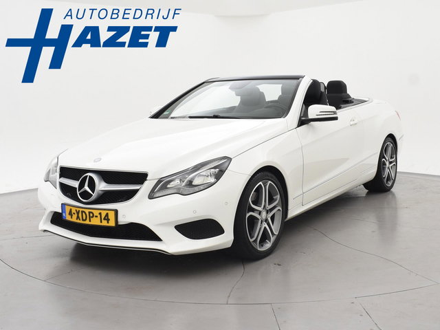 Mercedes-Benz E-Klasse - Cabrio 200 AUT. FACELIFT / NIEUW MODEL + AFN. TREKHAAK + NEKVERWARMING | LEDER | LED | STOELVERW. |