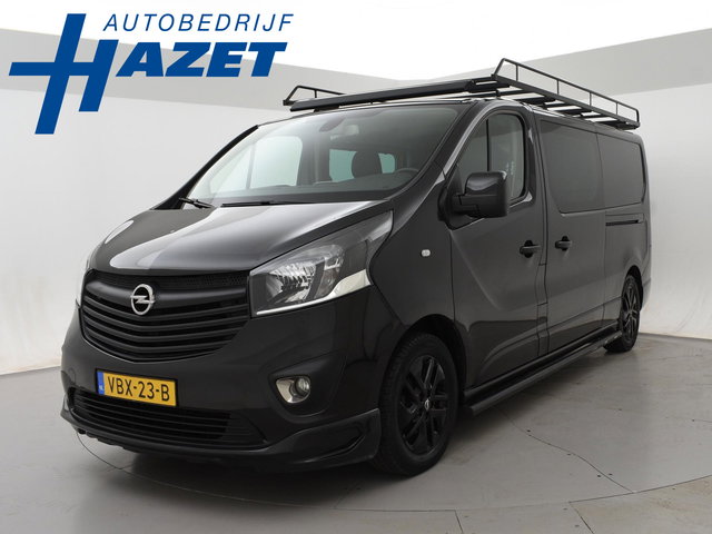 Opel Vivaro - 1.6 CDTI 145 PK DUBBEL CAB. IRMSCHER GT 058/100 + 2 SCHUIFDEUREN | LEDER | CAMERA | STOELVERW. | TREKHAAK 2000 KG