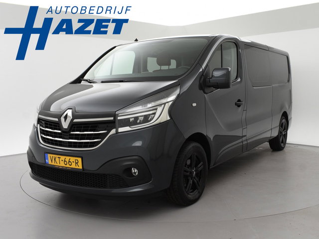 Renault Trafic - 2.0 DCI L2H1 DUBBEL CABINE + ROOD LEDER | LMV | PREMIUM AUDIO | APPLE CARPLAY | LED | NAVIGATIE | DAB