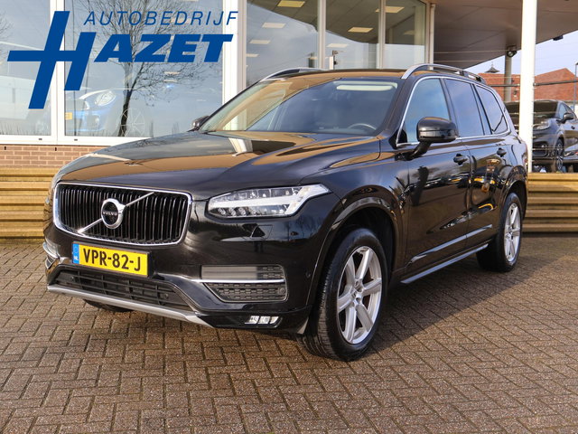Volvo XC90 - 2.0 T5 AWD 254 PK AUT. BENZINE GRIJS KENTEKEN VAN + WEGKL. TREKHAAK | ADAPTIVE CRUISE | LEDER | CAMERA