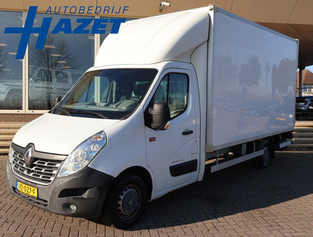 Renault Master - T35 2.3 DCI 136 PK BAKWAGEN MEUBELBAK + LAADKLEP / NAVIGATIE / CRUISE / AIRCO