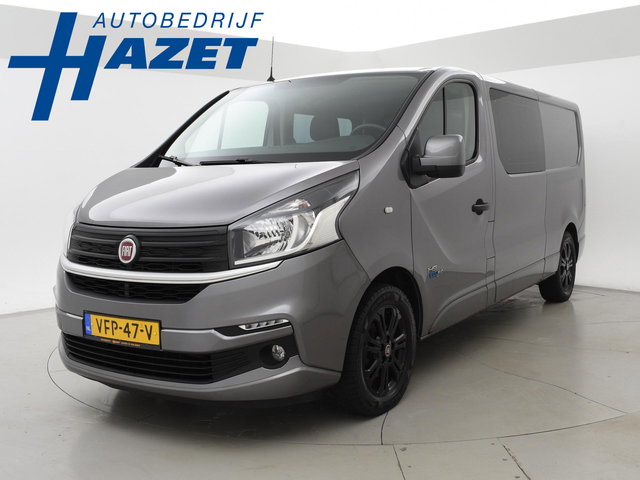 Fiat Talento - 2.0 MJ 145 PK L2H1 DUBBEL CABINE + LMV | TREKHAAK | AIRCO | CRUISE | GEÏSOLEERDE LAADRUIMTE