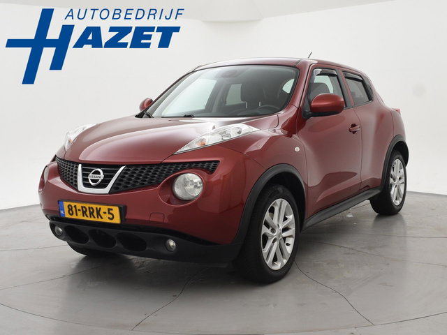 Nissan Juke - 1.6 AUTOMAAT TEKNA + LEDER | CAMERA | TREKHAAK | STOELVERWARMING | CLIMATE | CRUISE